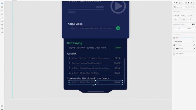 UI/UX Design of Vue.JS Youtube Mini Player смотреть онлайн