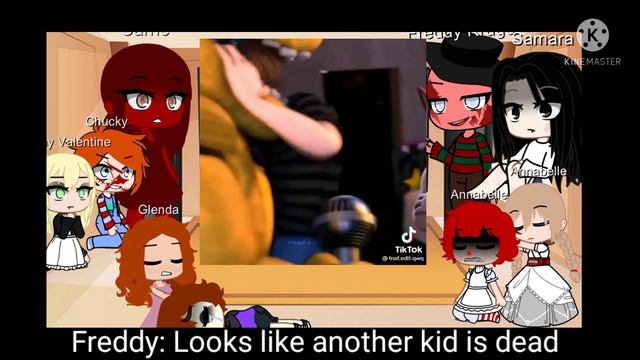 Slashers React To Michael Afton (some Afton Family)