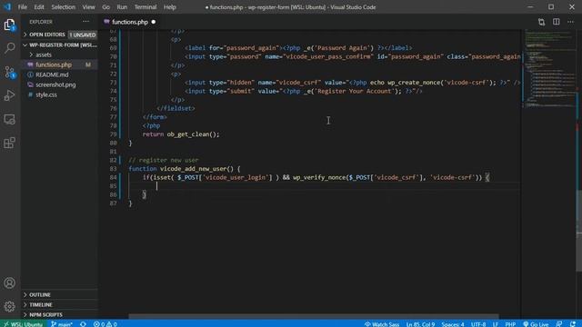 WordPress Custom Registration Form | No Plugins смотреть онлайн