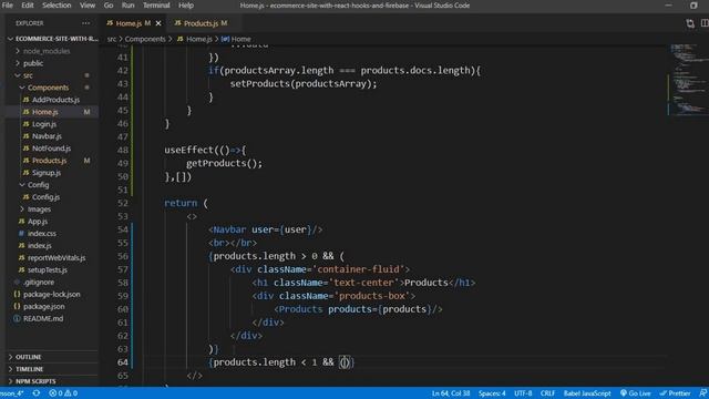 Ecommerce App With React Hooks & Firebase #5 Retrieve & View Products смотреть онлайн
