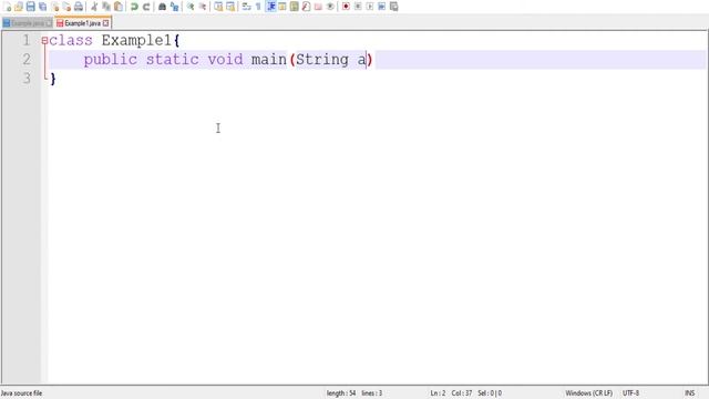 First Simple Java Program - How to write simple java program? смотреть онлайн