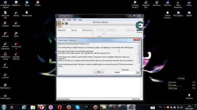 Cheat Engine урок №1 как установить и сделать его рус смотреть онлайн