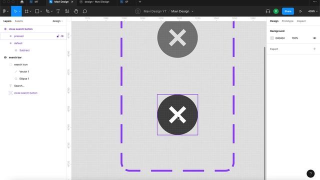 Create an Interactive SEARCH BAR in Figma смотреть онлайн