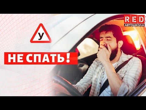 Как не уснуть за рулем? Лайфхак от Автошколы RED смотреть онлайн