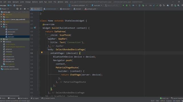 [ FLUTTER BLUETOOTH] control Arduino смотреть онлайн