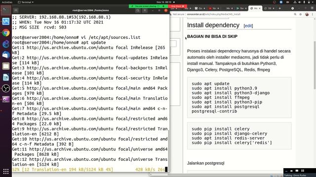 20211116 ITTS membuat server youtube sendiri смотреть онлайн