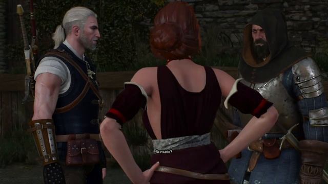 Witcher 3 - Geralt spoils the fun, customer and the strumpet hidden scene | Wild Hunt смотреть онлайн