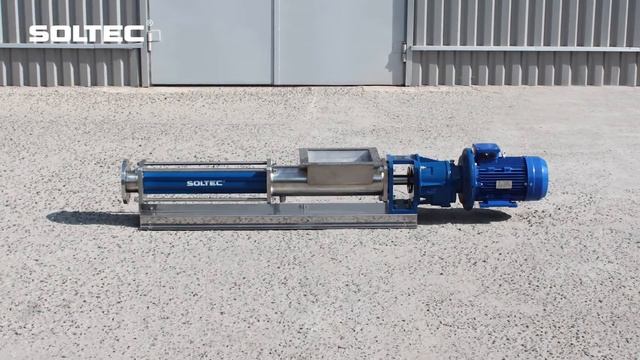 Одновинтовой насос SOLTEC ® BN076S02FYG для перекачивания жидких химических продуктов