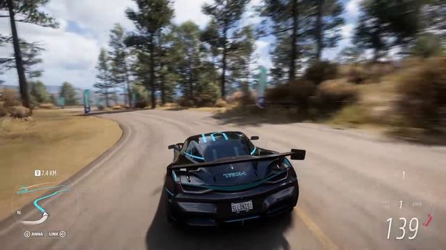 Forza Horizon 5 Gameplay - 2019 Rimac Concept Two: Freeroam & Mountain Drive (Winter) смотреть онлайн