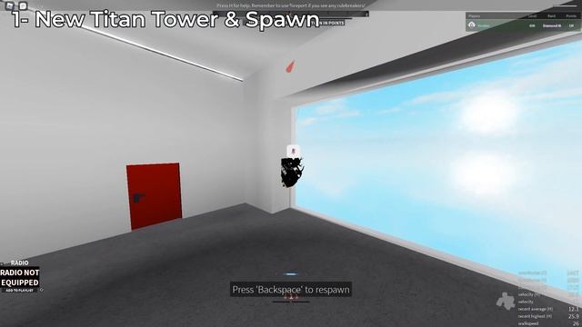Roblox Parkour v1.93: TITAN Tower, Skin Stacking & More! смотреть онлайн