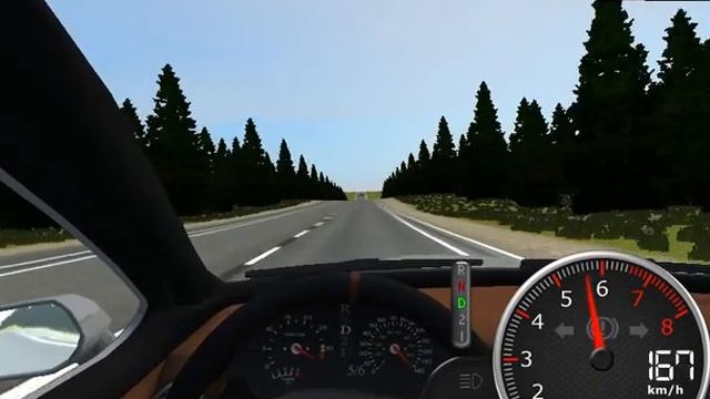 Rigs of Rods Аварии на дорогах самая опасная трасса в игре #1 смотреть онлайн