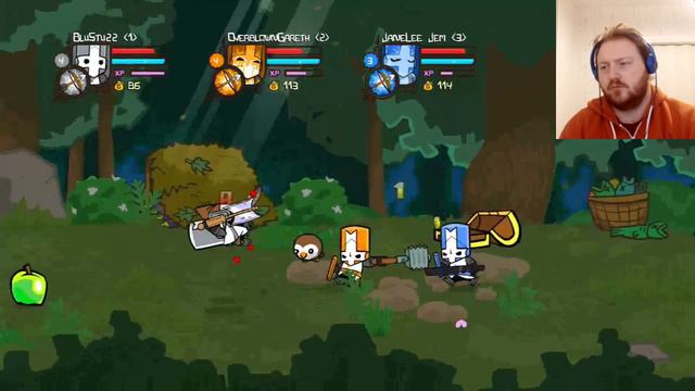 How not to Save a Kingdom | Castle Crashers #2 w/ Gareth and Jane-Lee смотреть онлайн
