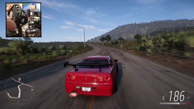 GTR 34 in Forza Horizon 5 / Steering Wheel Gameplay (NEW drift Camera) смотреть онлайн