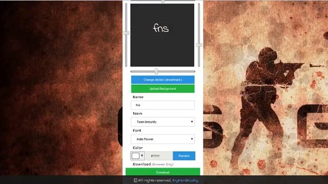 Как сделать свой автограф CS:GO смотреть онлайн