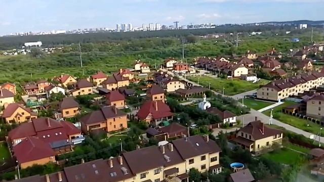 Панорама Кондратово с высоты птичьего полета смотреть онлайн