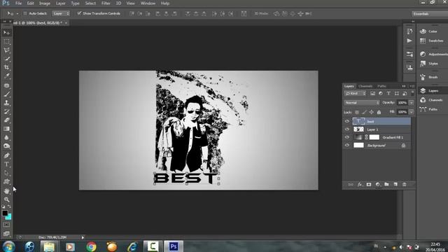 Creative Light Effect Photoshop Tutorial ( Photoshop Manipulation) смотреть онлайн