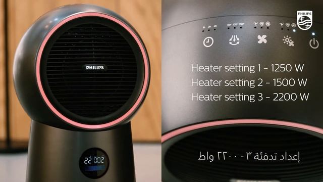 3-in-1 Purifier, Fan and Heater - AMF220 - How to use - English & Arabic смотреть онлайн