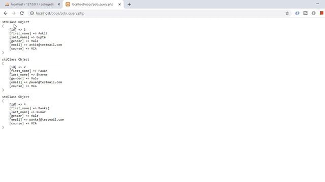 SELECT query with PDO in PHP (Hindi) смотреть онлайн