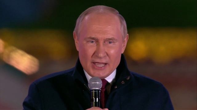 Путин выступил на концерте в честь присоединения к России новых территорий смотреть онлайн