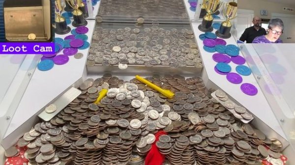 COIN CASTLE! Inside the Coin Pusher! Giveaway! Ep 166