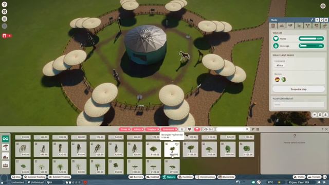 Reticulated Giraffe Habitat | Miao zoo | Planet zoo sandbox | Ep 13 смотреть онлайн