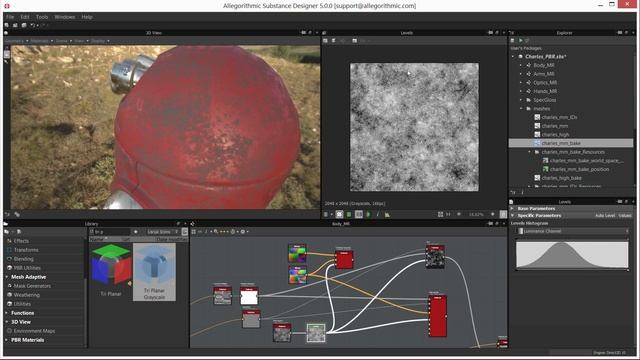 Substance Designer 5 - Tri Planar Node смотреть онлайн