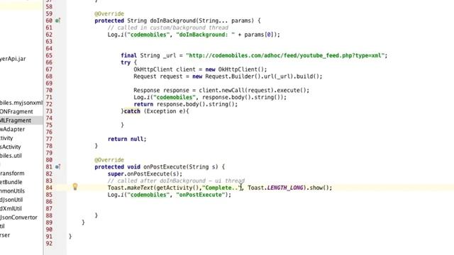 Android Dev: การเชื่อมต่อ Server ด้วย okHTTP Library смотреть онлайн