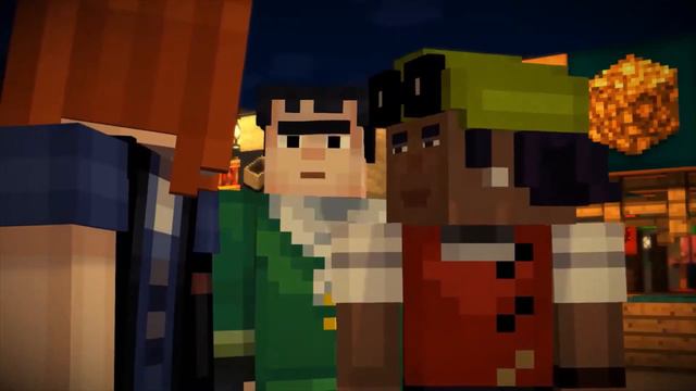 Minecraft Story Mode. Эпизод 1 полностью. смотреть онлайн