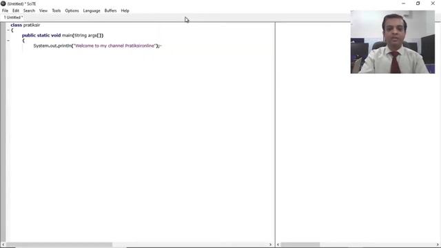 Std 12 || Computer Practical || SciTE Editor || How to Use SciTE Editor to Run Java program смотреть онлайн