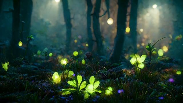 Enchanted Forest Ambience Music - Nature Sounds To Help You Relax - Healing Music For Meditation.