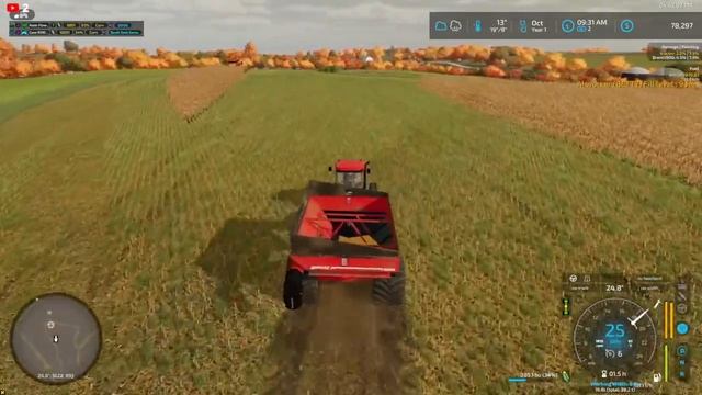 Havesting corn | Fs22 | LIve Stream смотреть онлайн