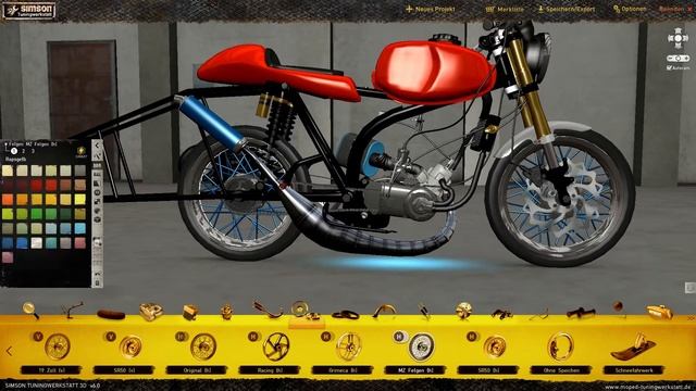 Simson S51 Drag Speed Built (Simson Tuning-Werkstatt 3D)