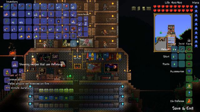 [33] Alsteral Adventure (Terraria 1.2+ w/ GaLm) - Wall of Flesh смотреть онлайн