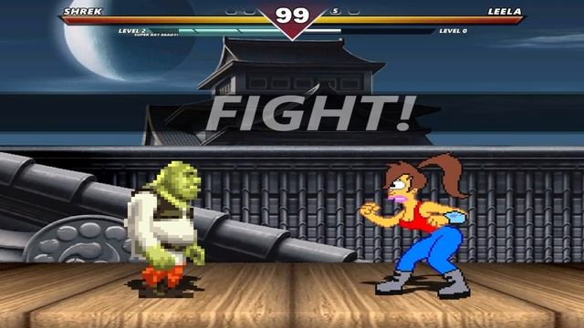 SHREK VS LEELA - STREET FIGHTER смотреть онлайн