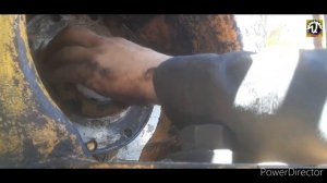 К-700а.Замена сальника КПП нижнего вала. #АЛЕКС_ЮСТАСУ #трактор #ремонт #посевная #КПП #Кировец