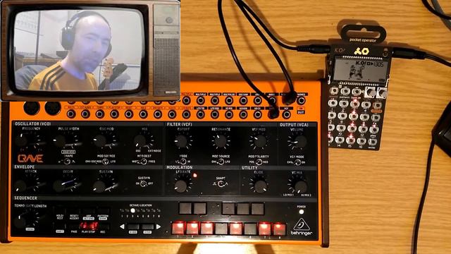 Basic Tutorial On Behringer Crave Syncing With Gate Signal смотреть онлайн