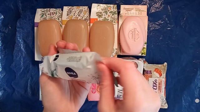 обзор и распаковка мыла / soap / asmr смотреть онлайн