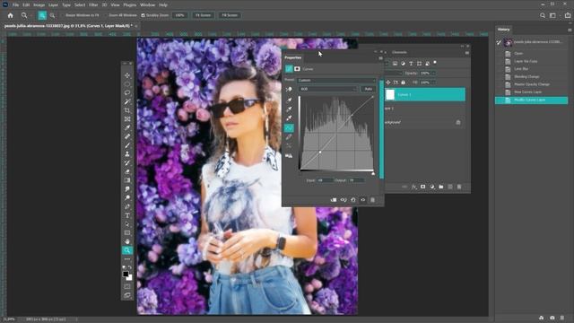 DREAMY HAZE ЭФФЕКТ В ФОТОШОПЕ ЗА 2 МИНУТЫ / КРУТОЙ ЭФФЕКТ В PHOTOSHOP/ ФОТОШОП ЗА 2 МИНУТЫ смотреть онлайн