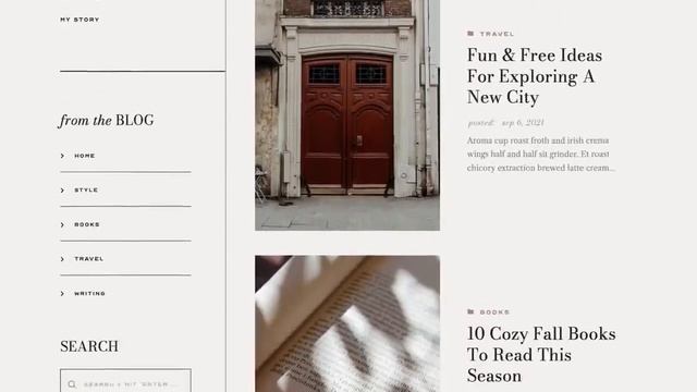DEAR EMELIA Wordpress Blog Theme - Preview смотреть онлайн