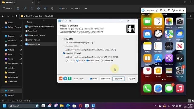 IOS 15.7.9 Jailbreak Windows No USB/No Palen1x | Rootless/Rootful | Palera1n Jailbreak | Full Guide