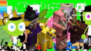 Super Duper Mega Alot JCTOT and Friends Stampede Characters green screen