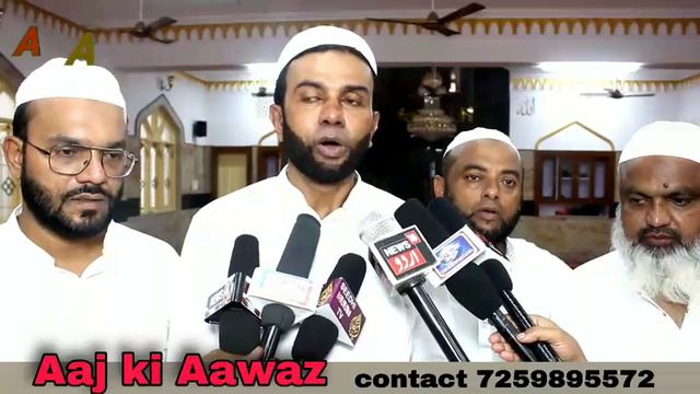 Bapuji Nagar Jamia Masjid Ki Iftadda || Masjid sirf Ibadad tak mahdud nahe || Aaj ki Aawaz смотреть онлайн