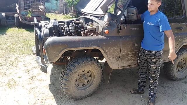 ГУР Тойота на УАЗ 469/3151 смотреть онлайн