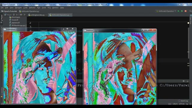 Python OpenCV Arithmetic Operations On Images смотреть онлайн