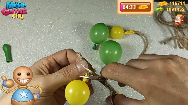How To Make Kick The Buddy Game From Balloons | DIY | Best Mobile Games смотреть онлайн