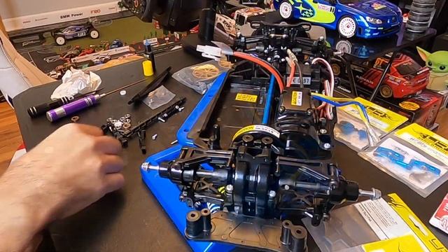 RC RALLY EVO X 1/10 (TAMIYA TT02 NECESSARY UPGRADES) HD смотреть онлайн
