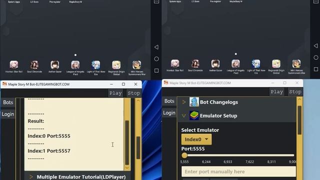 Multiple Emulator Tutorial | LDPlayer 9 | Maple Story M Bot смотреть онлайн
