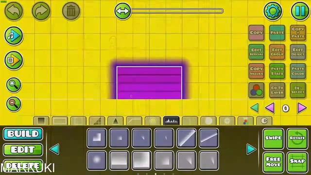 Моё первое видео! Гайд как сделать блок дизайн блок в Geometry Dash. (1) смотреть онлайн