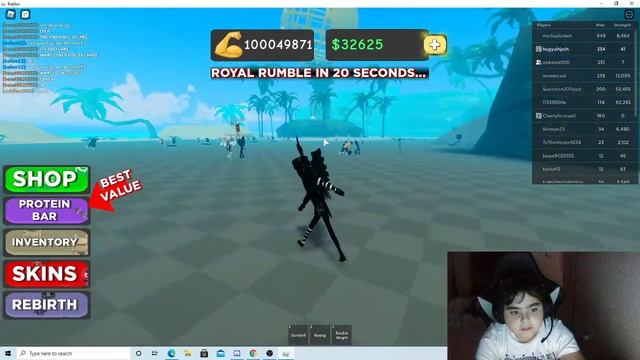 roblox boxing simulator 2 (100,000,000 strength) смотреть онлайн