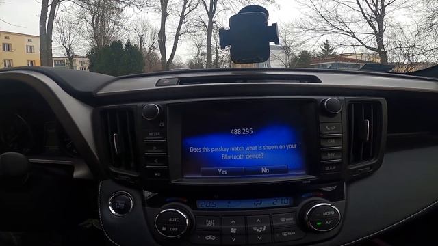 How to Pair Smartphone with System via Bluetooth in Toyota RAV 4 IV (2013 - 2018) - Connect Phone смотреть онлайн